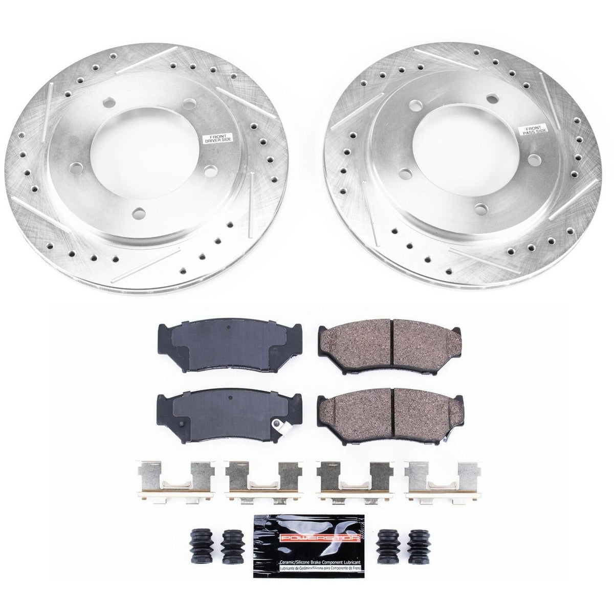 Z23 Evolution Sport Performance Brake Kit - Front (Part# K5000 - K16000) U2E3 - product image 1