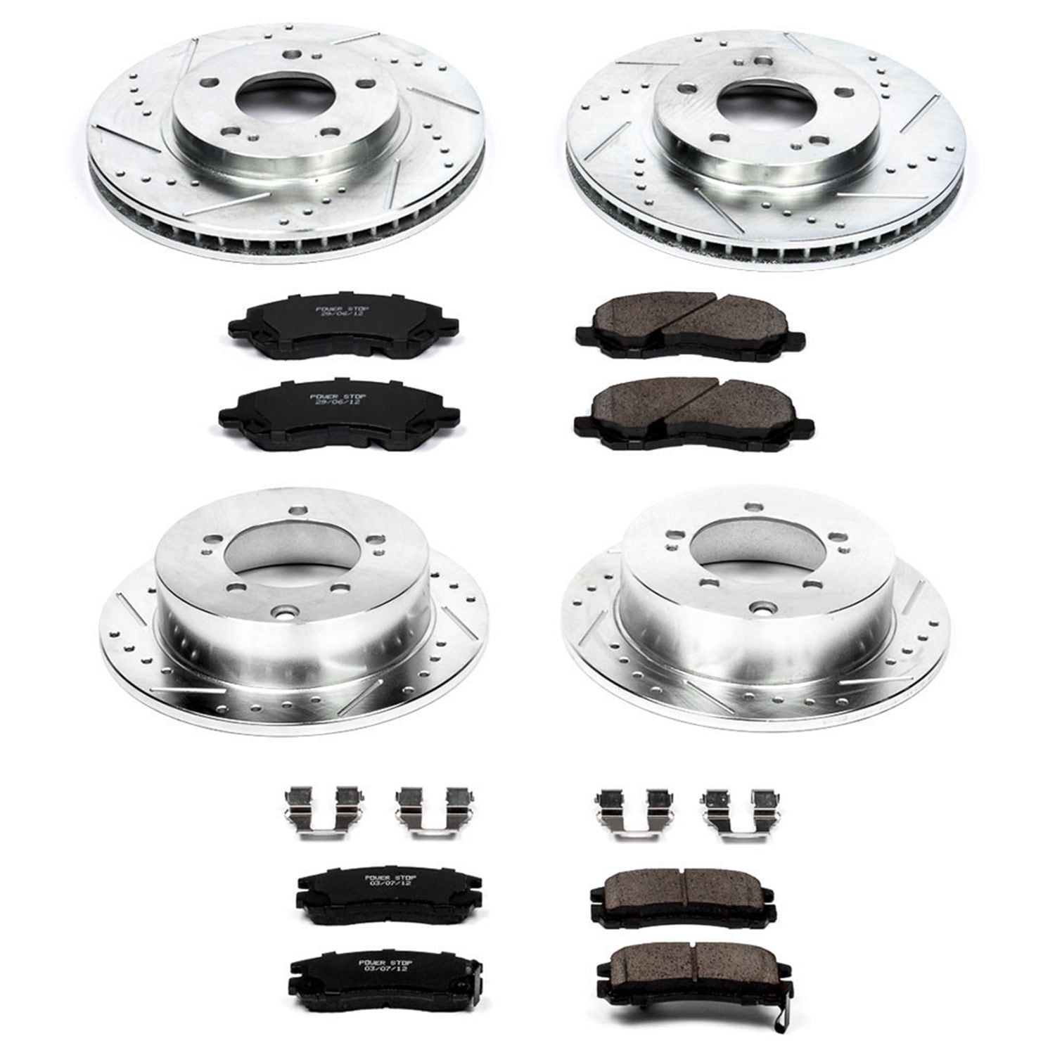 Z23 Evolution Sport Performance Brake Kit - Front & Rear (Part# K0-K5999) W7L2 - product image 1
