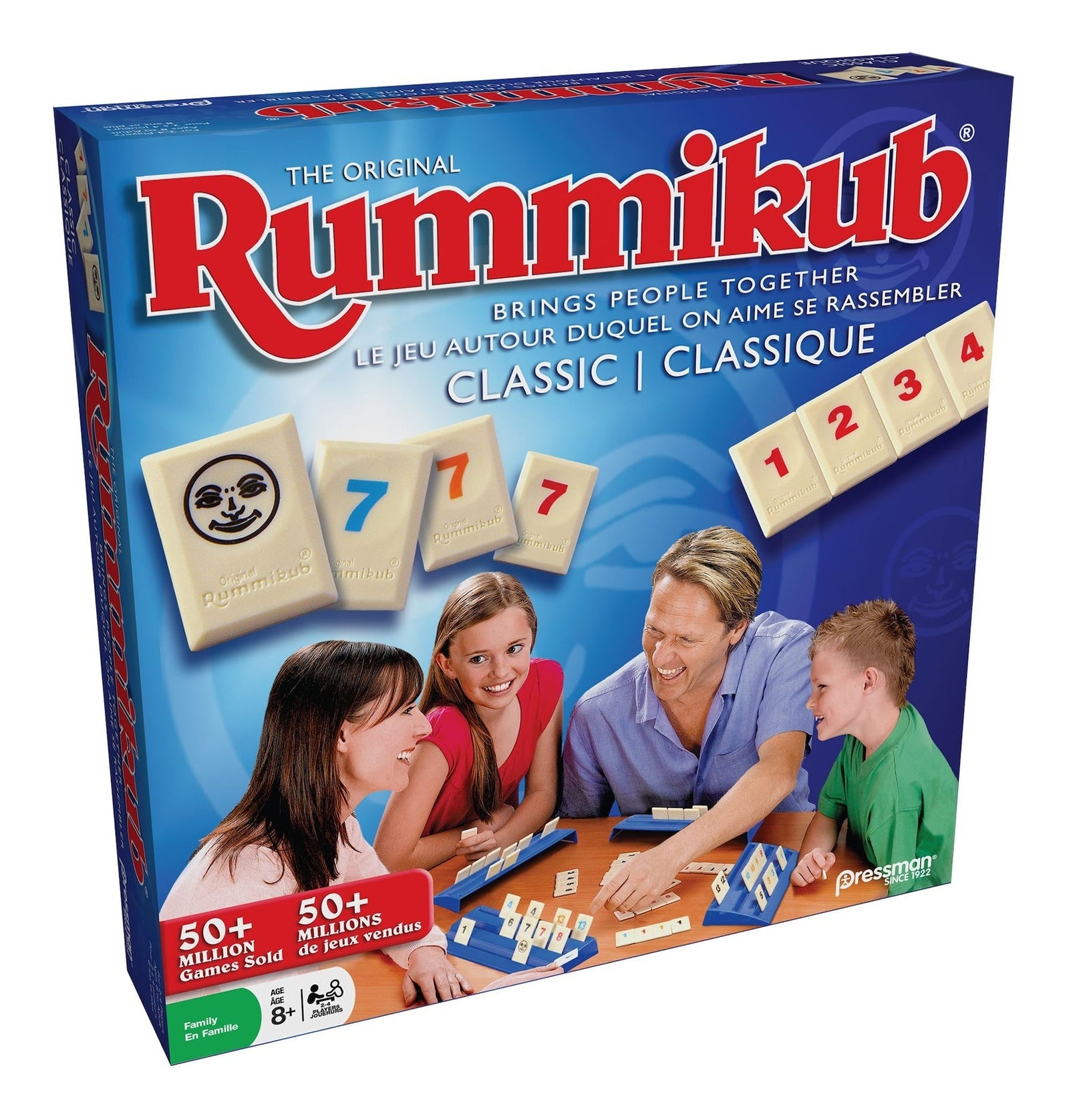 The Original Rummikub Family Board Game, Ages 8+ O2A8 - product image 1