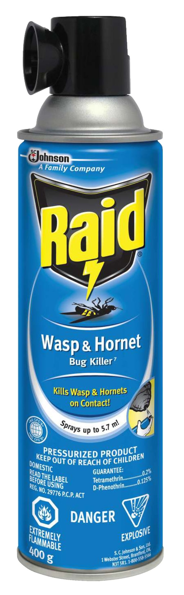 Hornet & Wasp Spray, Aerosol Spray, 400 g L1L2 - product image 3