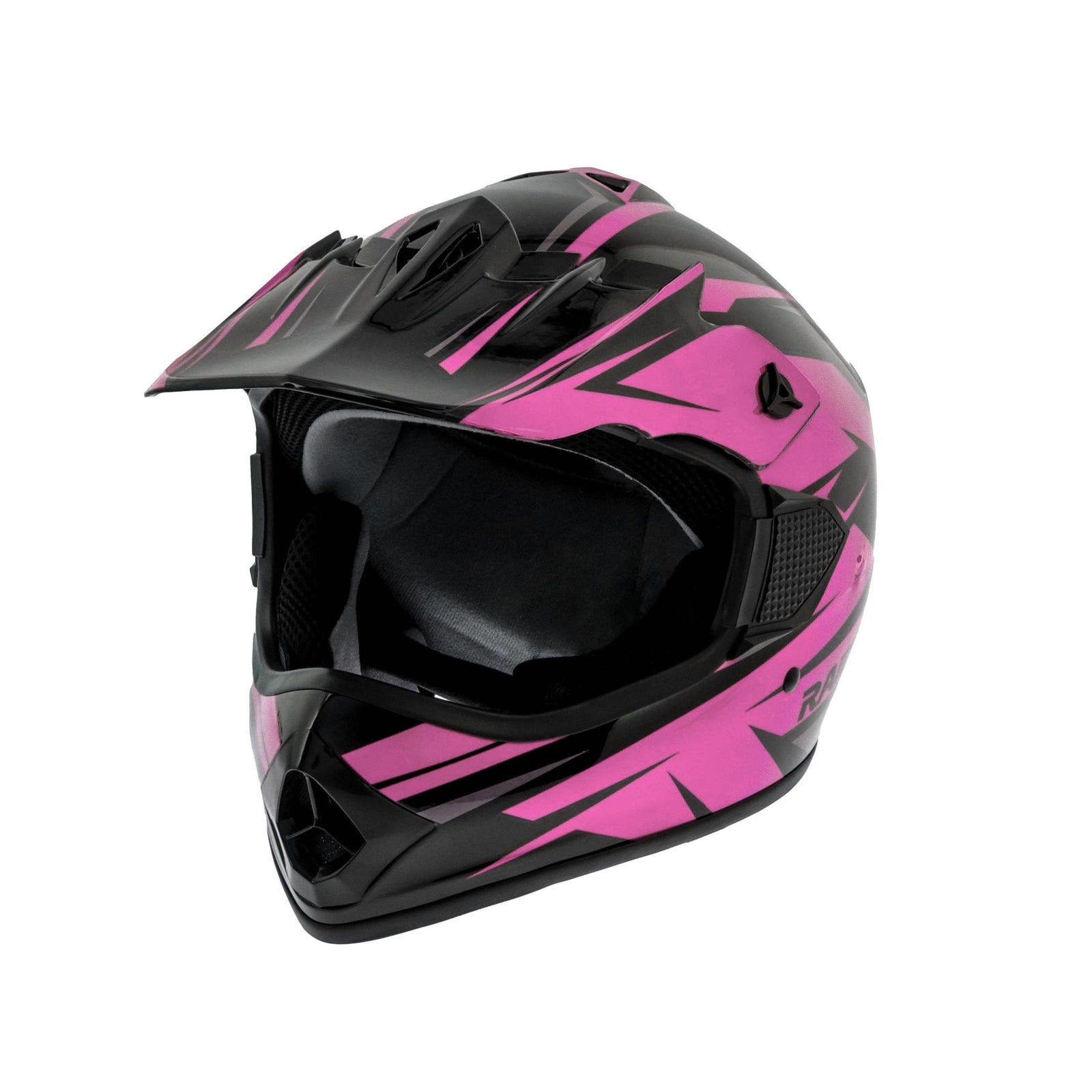 GX4 Youth Dirt Bike/ATV Helmet, Pink/Black, Assorted Sizes F4U9 - product image 1