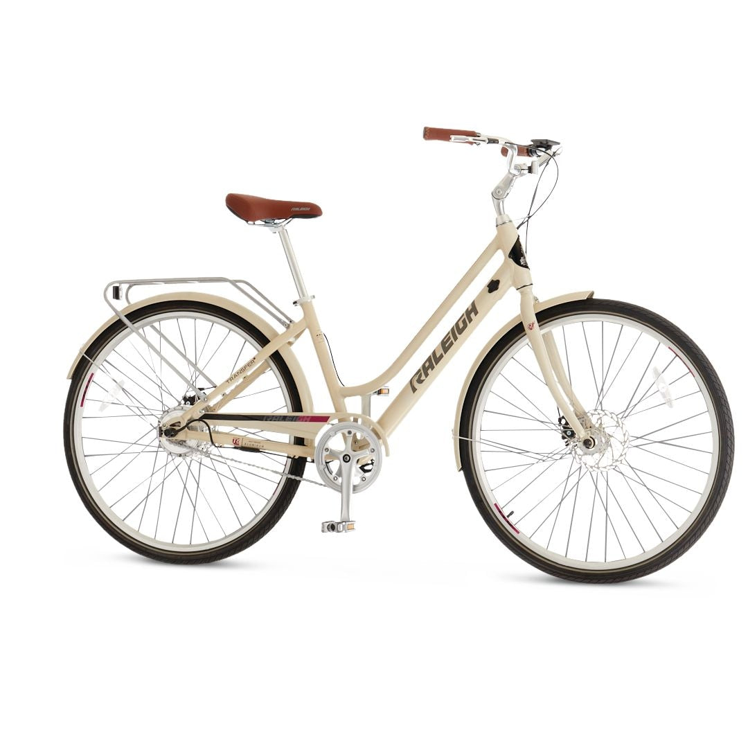 Dobson Comfort Electric Bike, Lightweight & LCD Display-Integrated, 700C Wheels, Beige E2O1 - product image 1
