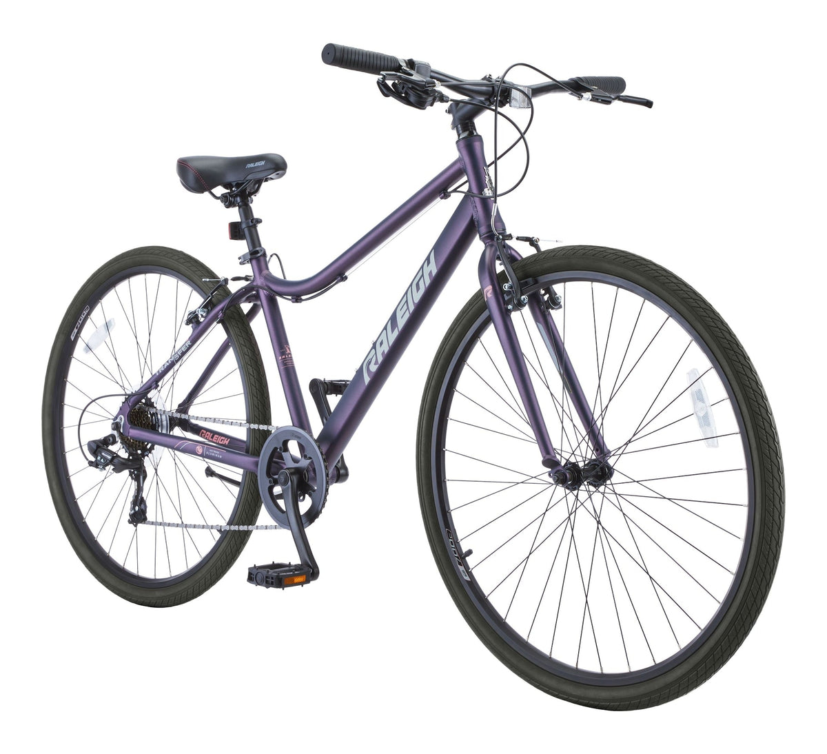 Entourage City Bike, Aluminum Frame, 700C, Purple B8R2 - product image 1