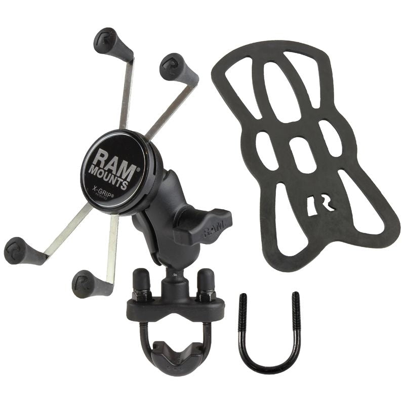 X-Grip Large Phone Mount with Handlebar U-Bolt Base Y2R2 - product image 2