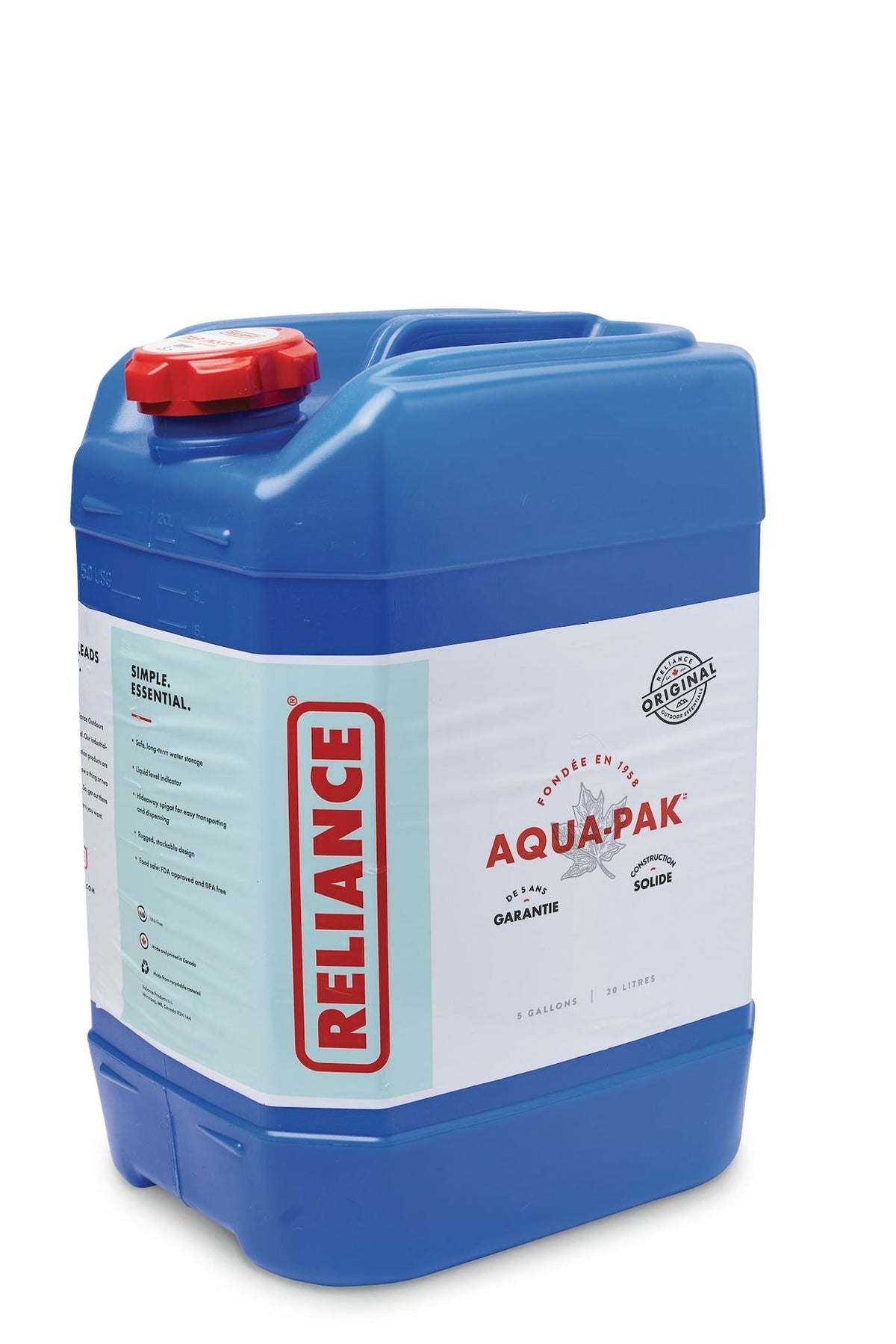 Aqua Pak Camping Water Jug Container, Assorted Capacity U8I1 - product image 1