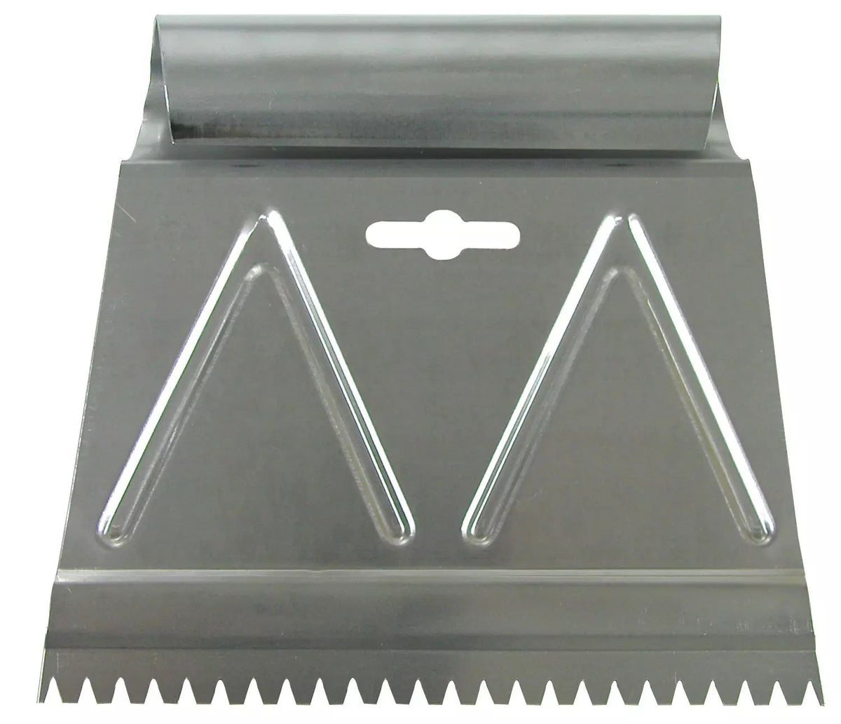 Multi-Purpose Steel V-Notch Adhesive Spreader/Applicator Tool, 3/16 x 6-in Y5L8 - product image 2