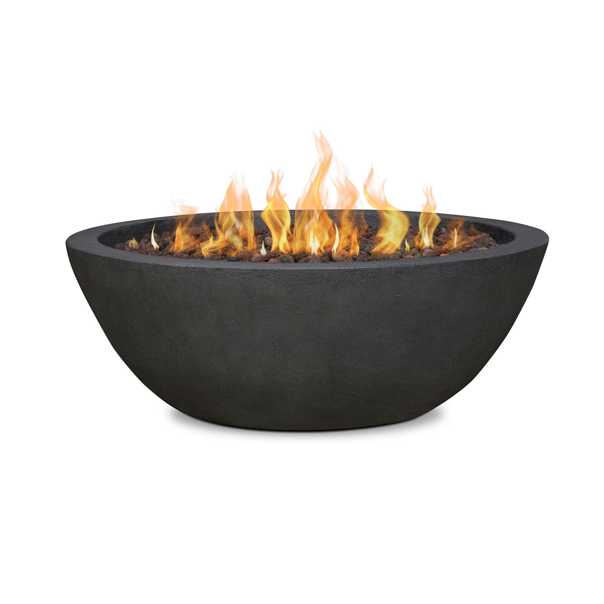 Round Concrete Gas Fire Pit in Shale, 36-in B5D3 - product image 2