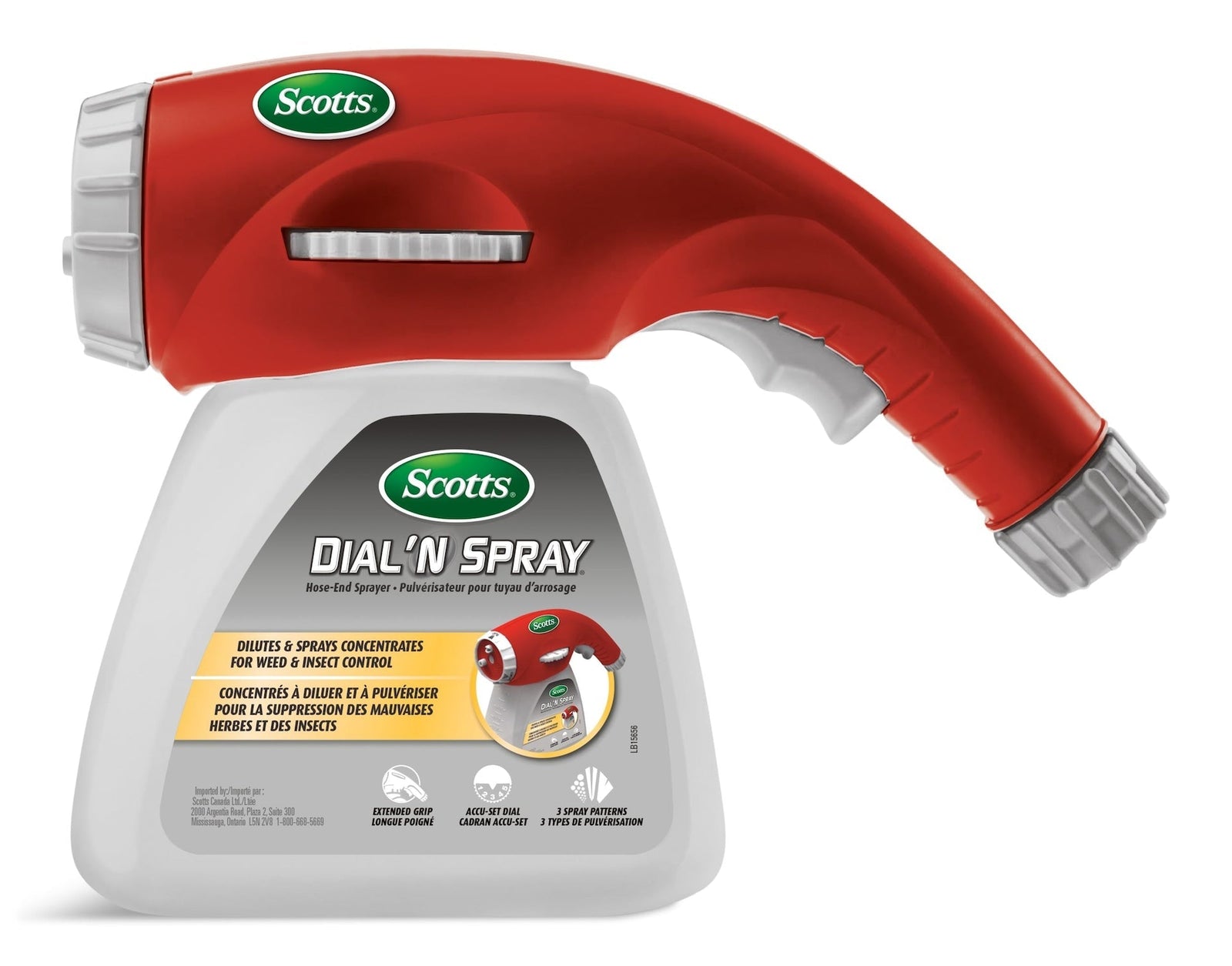 EcoSense Dial ‘n Spray Multi-Use Hose-End Sprayer D1R7 - product image 1