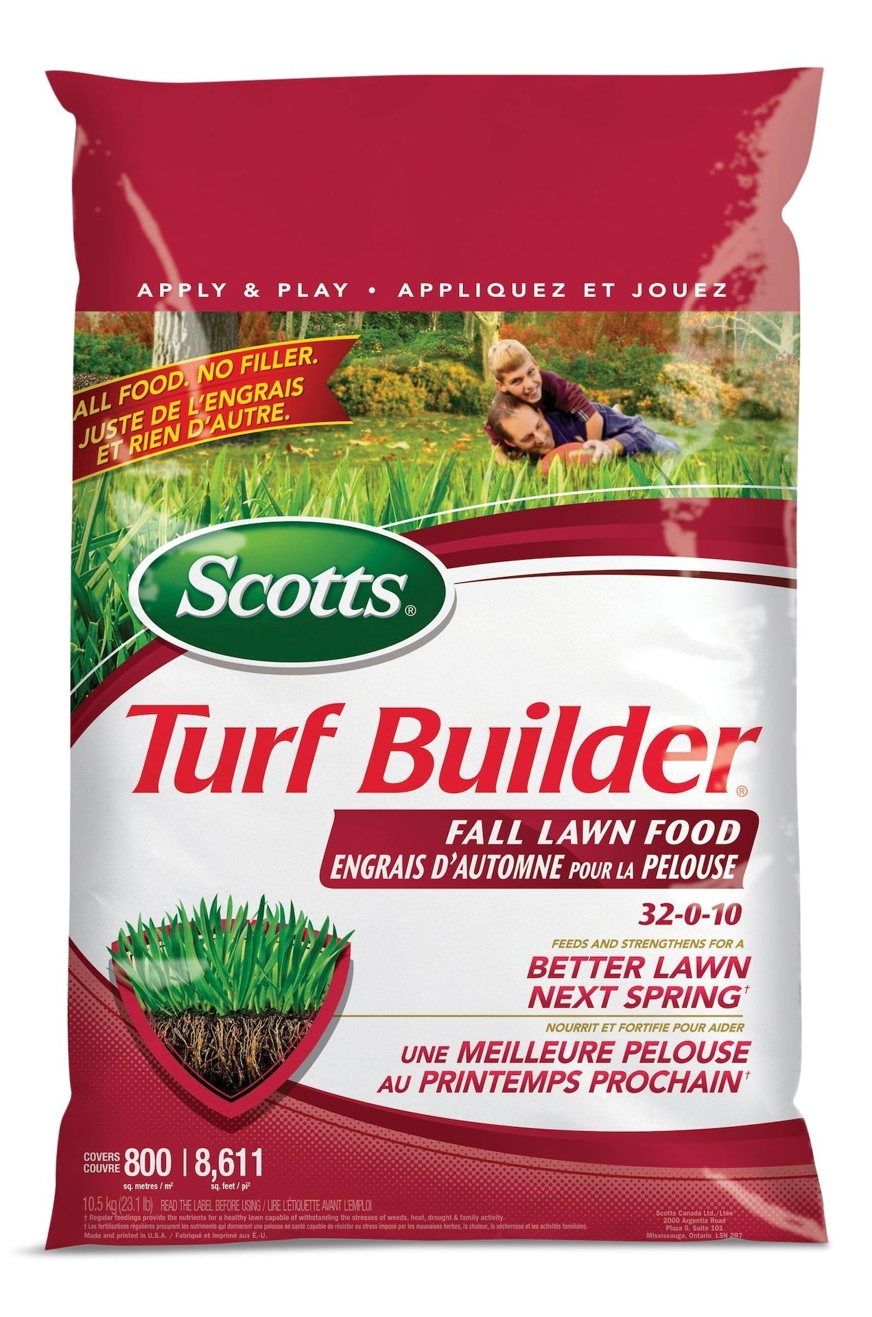 Turf Builder Fall Lawn Fertilizer, 10.5-kg D8C3 - product image 1