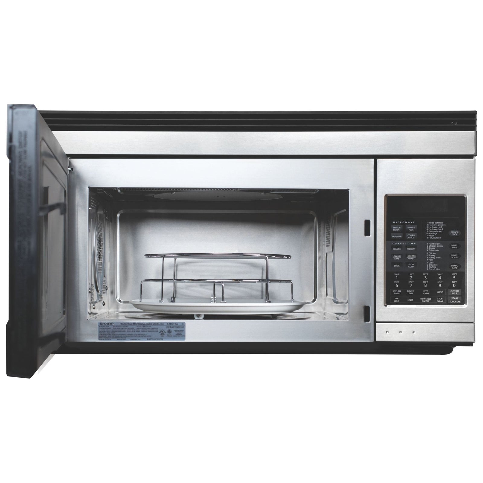 Carousel Over-the-Range Microwave Oven, 1.1-cu-ft E4Y4 - product image 6