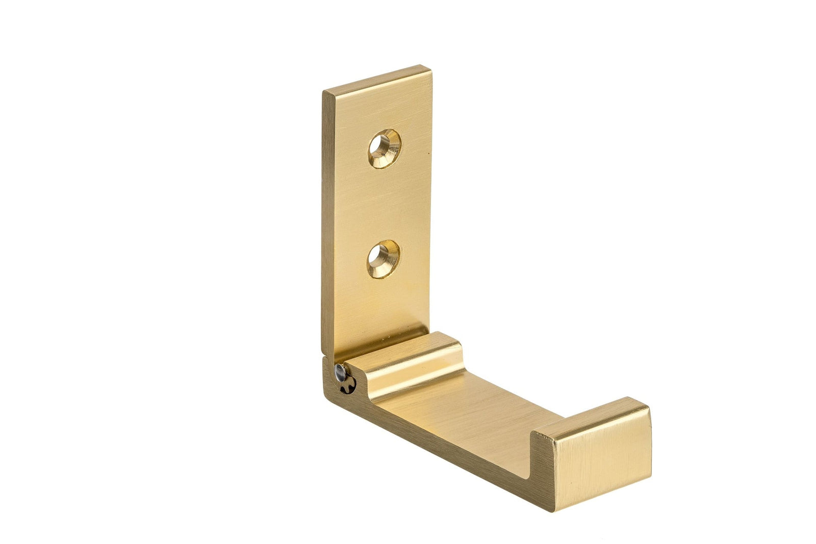 Single Metal Flip Hook, Satin Brass C2N2 - product image 1
