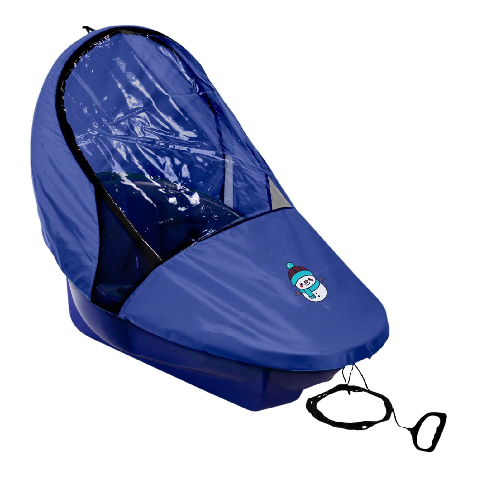 Covered Baby Sled/Toboggan for Ages 12-36 Months, Blue Z4L1 - product image 1