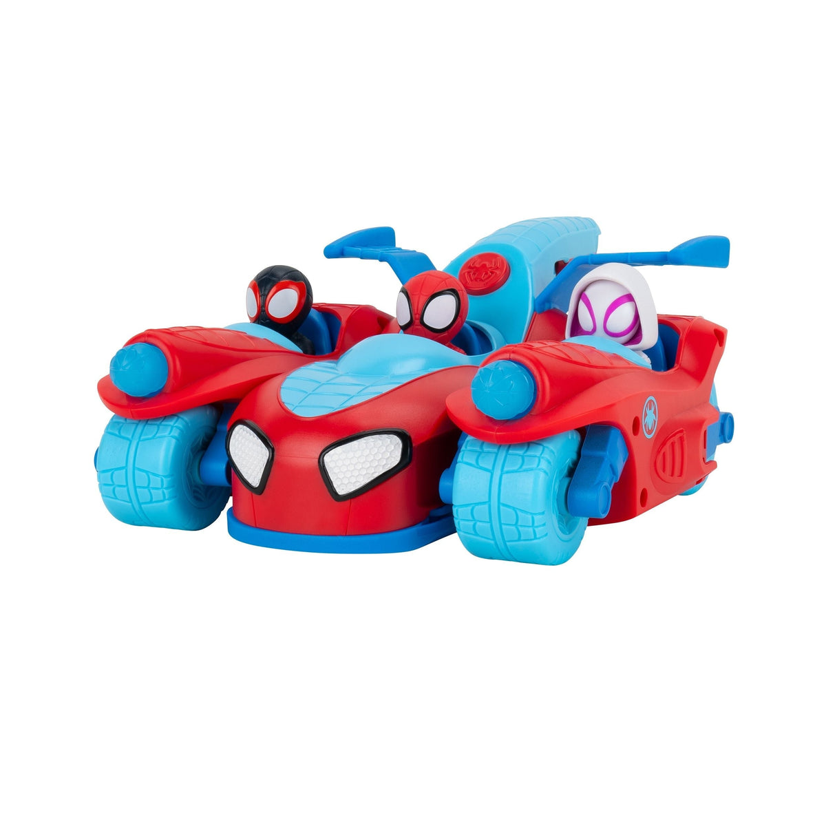 Spidey & His Amazing Friends Spidey Team Split Racer, 3-in-1 Vehicle, Ages 3+, 8.5-in J0P3 - product image 1