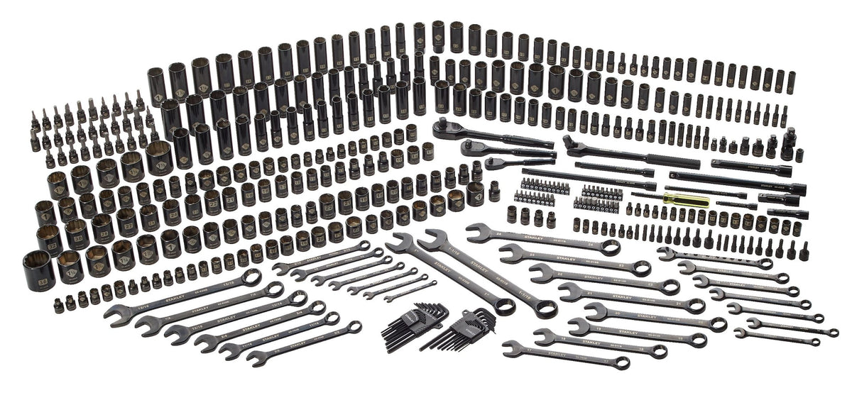 Professional Grade Black Chrome Socket Set, SAE/Metric, 427-pc Z2D2 - product image 6