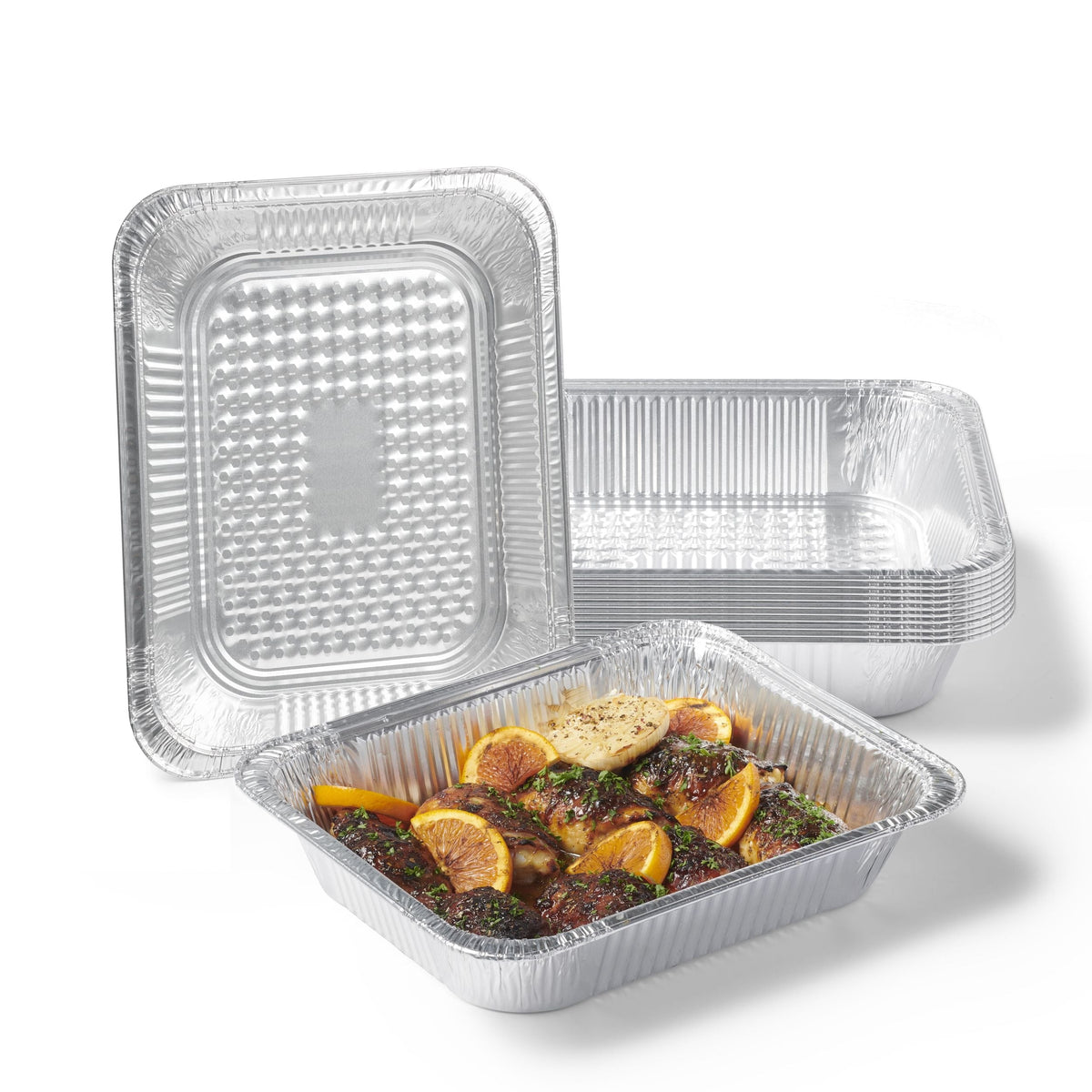 Disposable Aluminum Half Steam Table Pan, 10-pk A5G0 - product image 4