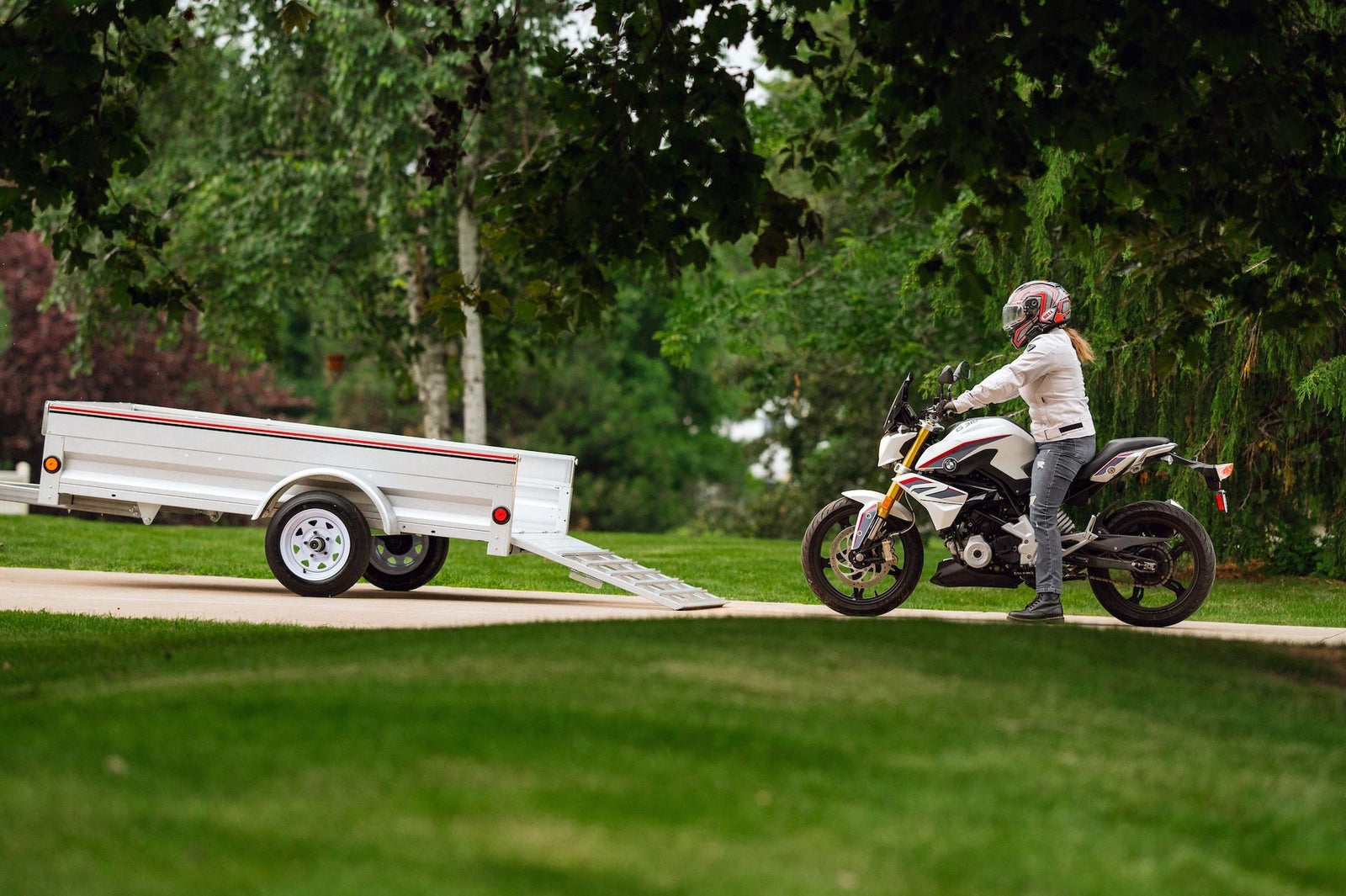 Galvalume Plus Box Trailer, 4-ft x 7-ft H4J7 - product image 6