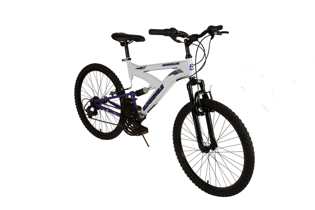 Adrenaline Youth DS Mountain Bike 24-in, White G3Q7 - product image 1