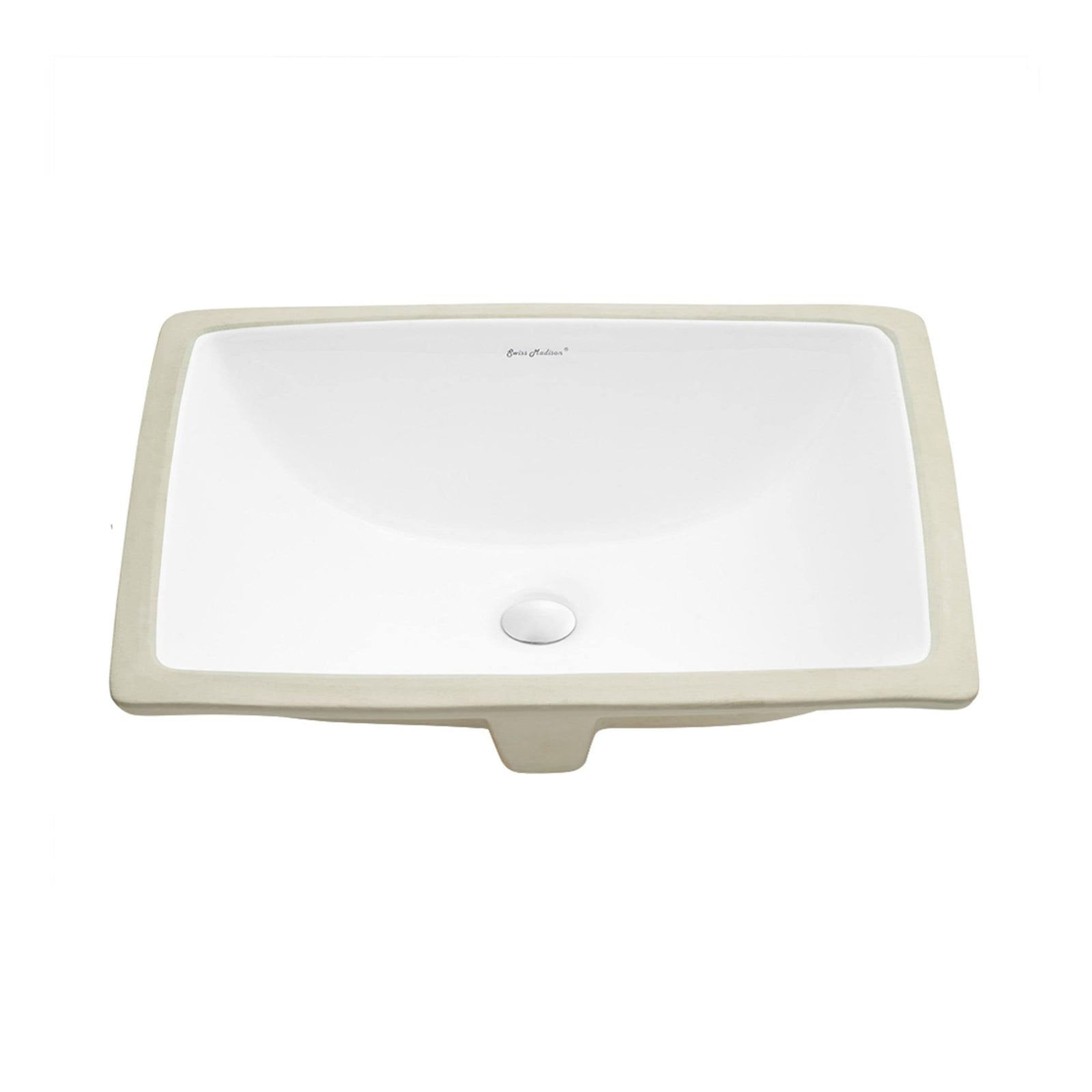 Plaisir 18.5 Rectangular Under-Mount Bathroom Sink R5U3 - product image 1
