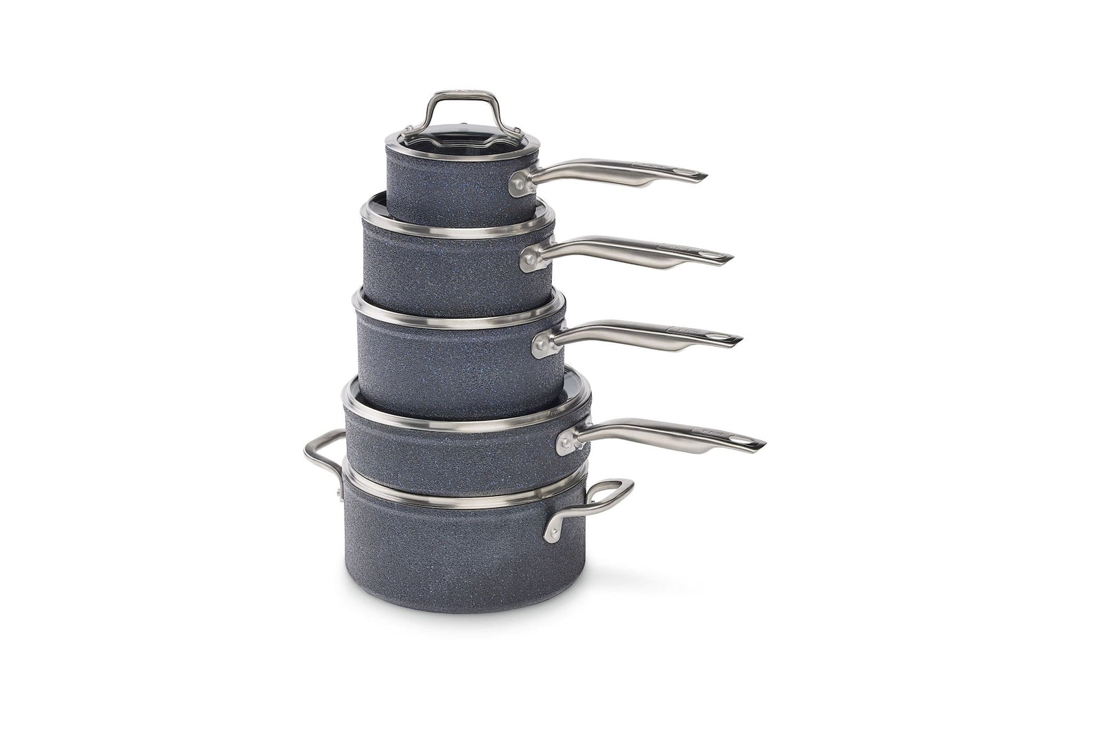 StoneShield 10-pc Cookware Set with DefenseShield Technology, 6-Multilayer Construction, Induction Safe X2J7 - product image 3