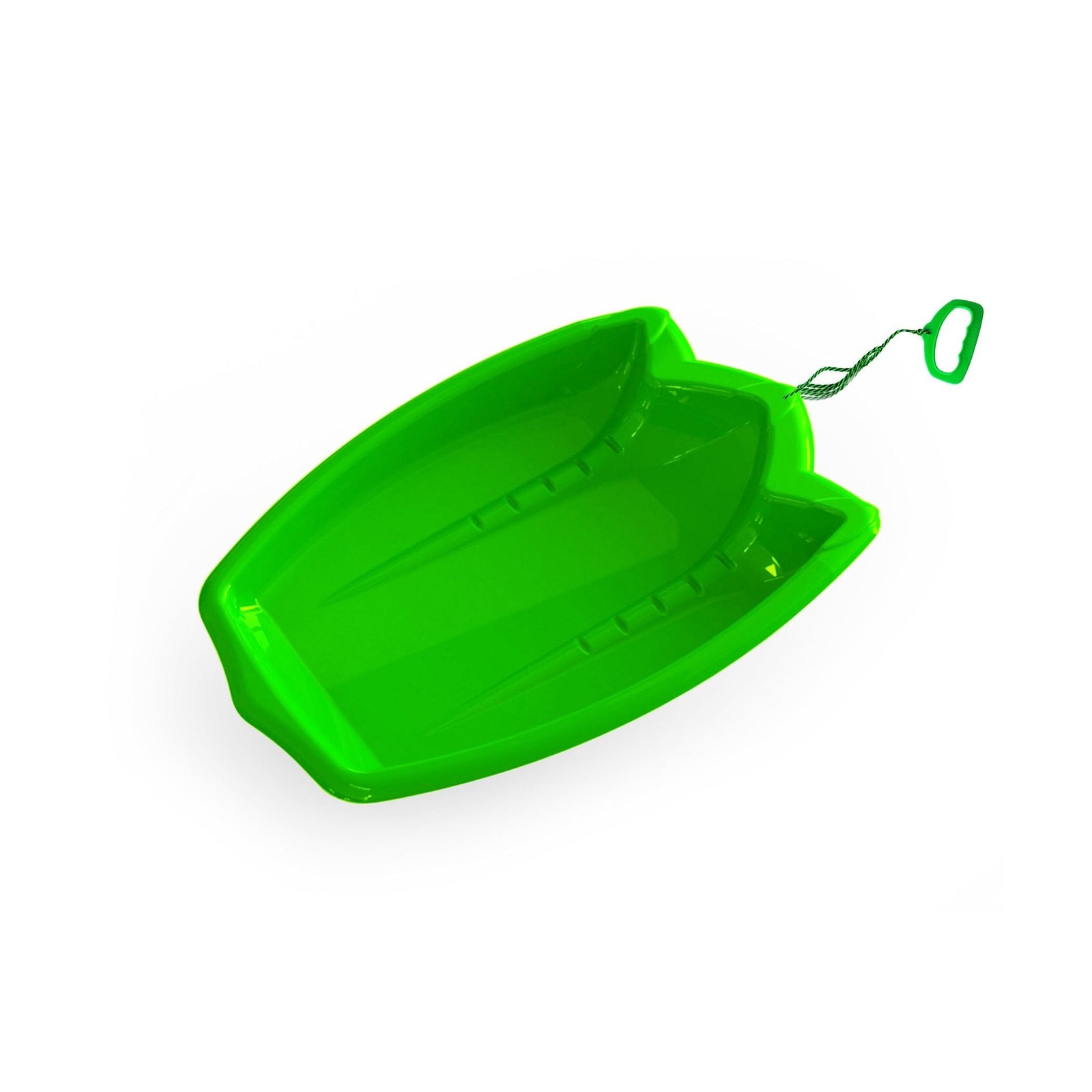 Dinosaur Paw Kids' 1-Person Plastic Winter Snow Sled/Toboggan with Tow Rope B8A8 - product image 1
