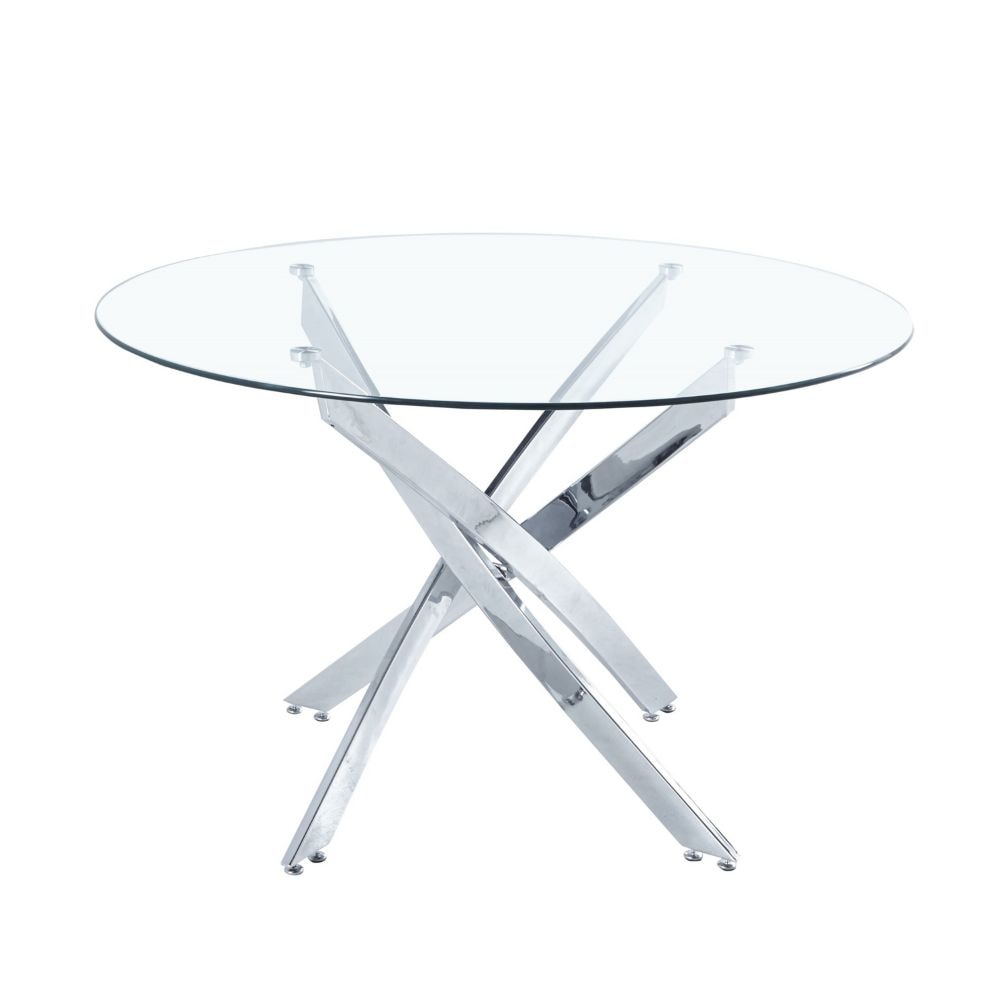 Me Home Star Glass Round Dining Table J5H1 - product image 2