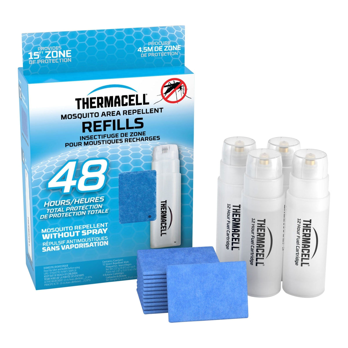 Fuel-ZoneGuard Fuel Powered Mosquito Repellent 48-Hr Refill Pack S3K1 - product image 1