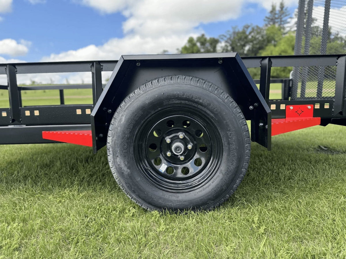 60-in x 10-ft Landscape Utility Trailer with Ramp Gate F0G1 - product image 2