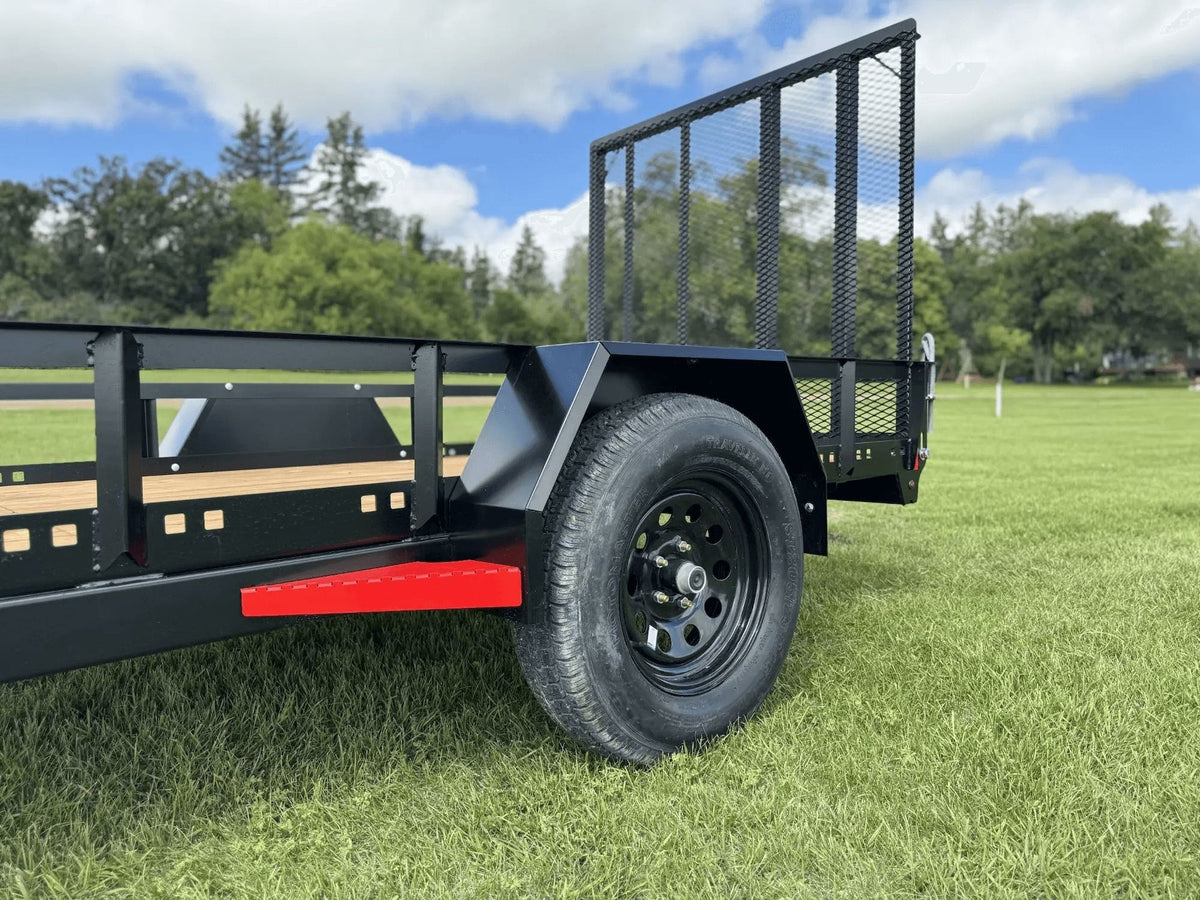 60-in x 10-ft Landscape Utility Trailer with Ramp Gate F0G1 - product image 3