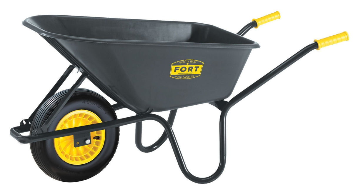 Poly Tray 1-Wheel Garden/Yard Wheelbarrow, 6-cu-ft N1M7 - product image 1
