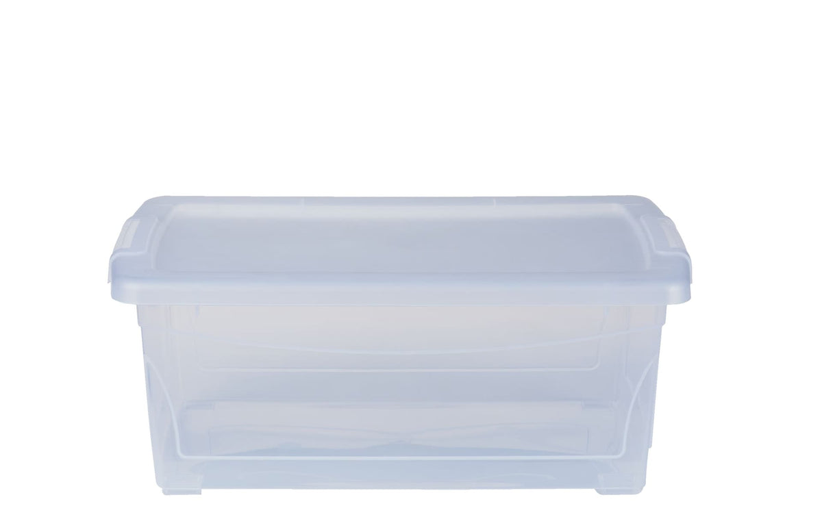 type A Clarity Transparent Storage Box with Lid, 15-L E8U8 - product image 2