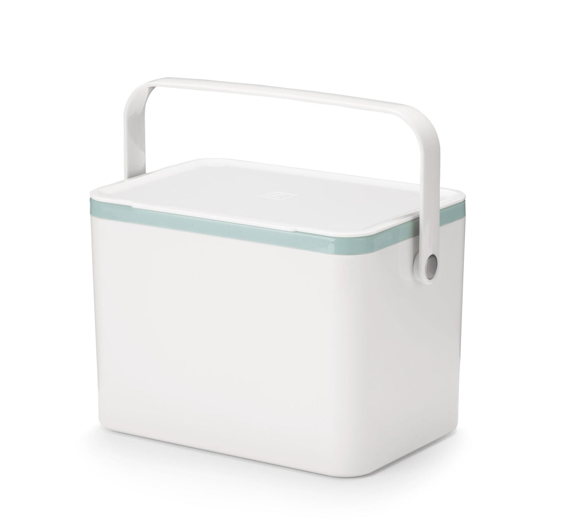 type A Plastic Rectangular Compost Bin, White, 4-L L7C1 - product image 1