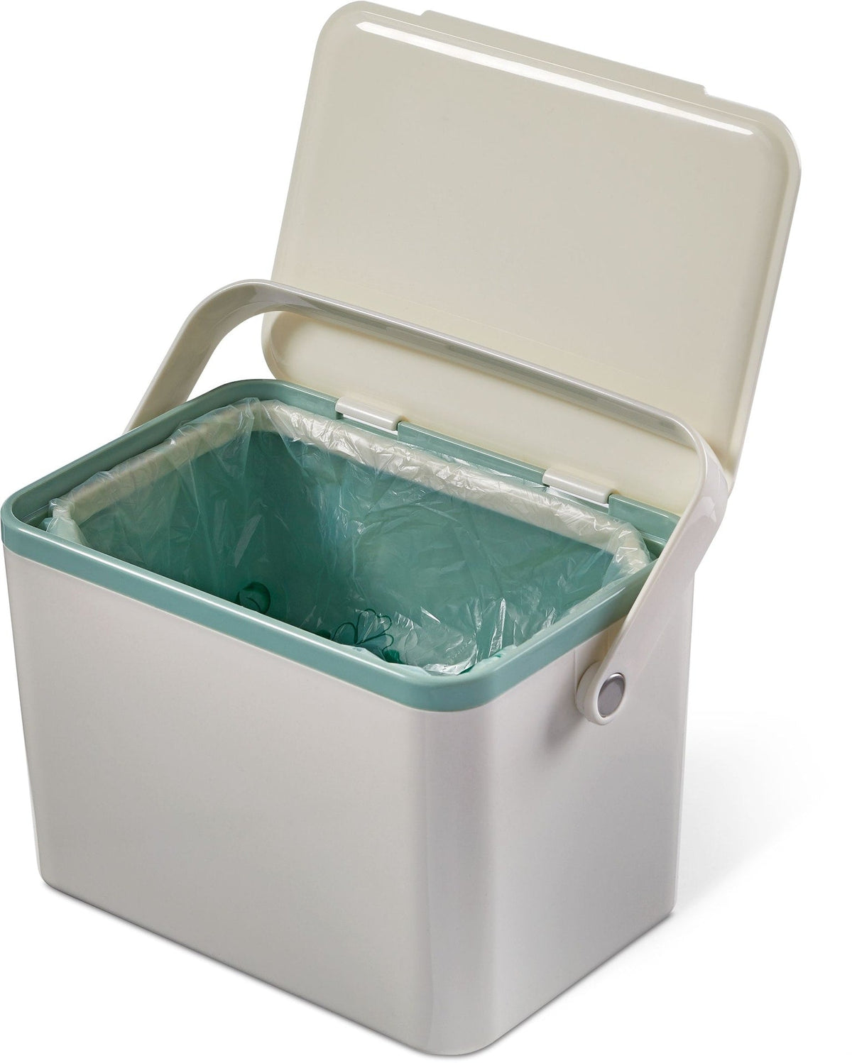 type A Plastic Rectangular Compost Bin, White, 4-L L7C1 - product image 3