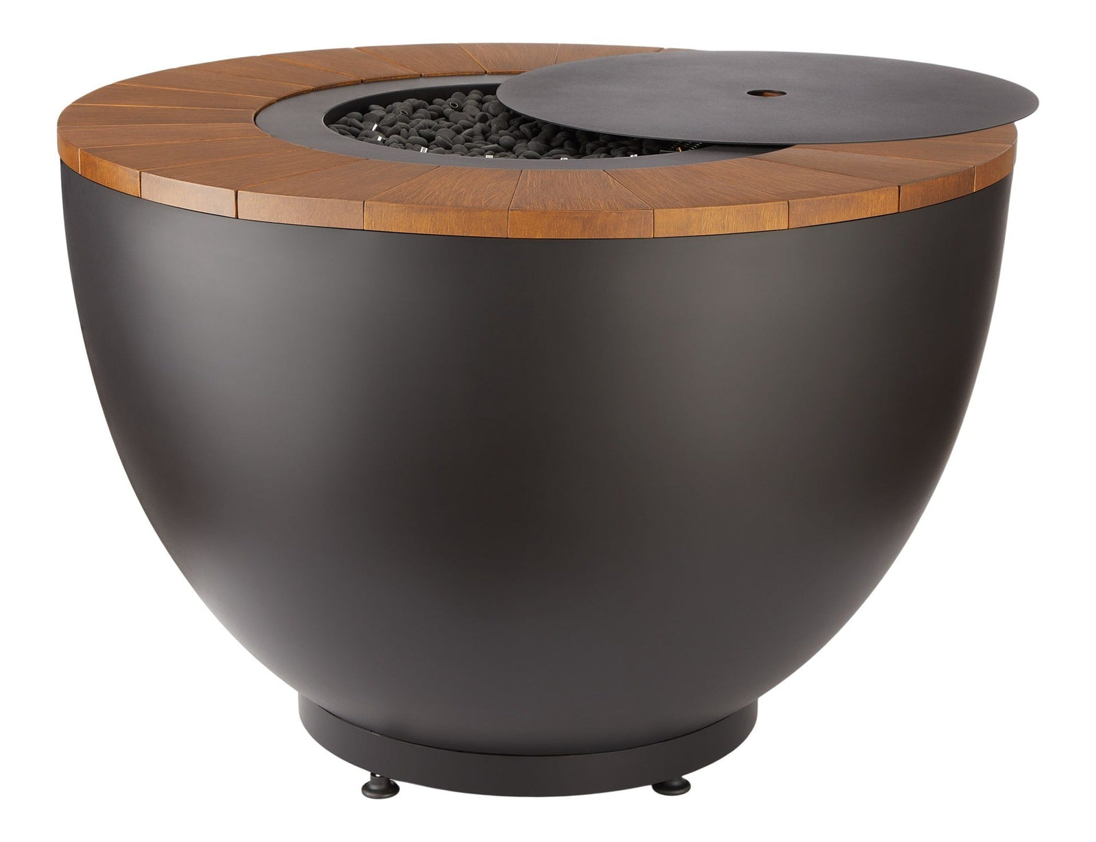 Round Outdoor Gas Fire Table, 65,000 BTUs, 36-in A9E3 - product image 1