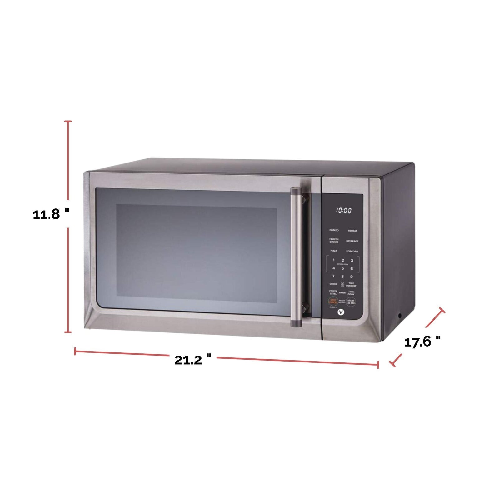 Microwave, Stainless Steel, 1.1-cu-ft B9A1 - product image 7