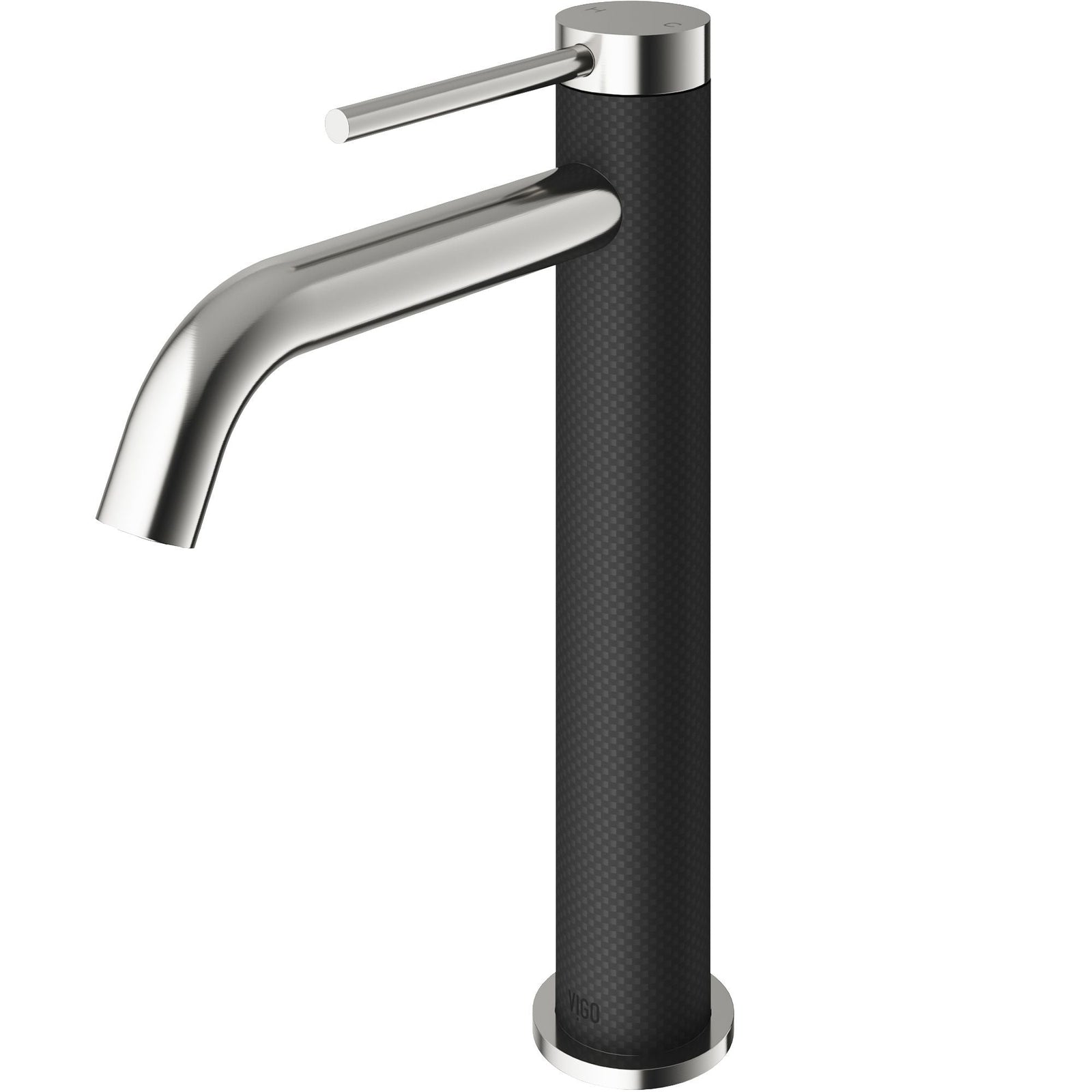 Lexington Single Handle Vessel Sink Bathroom Faucet with cFiber© Body, Brushed Nickel H1N4 - product image 1