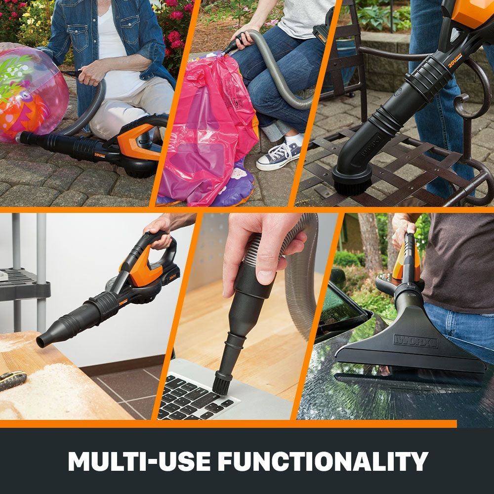 WG545.9 20V Power Share Cordless Air Leaf Blower/Sweeper, Tool Only B5O0 - product image 7