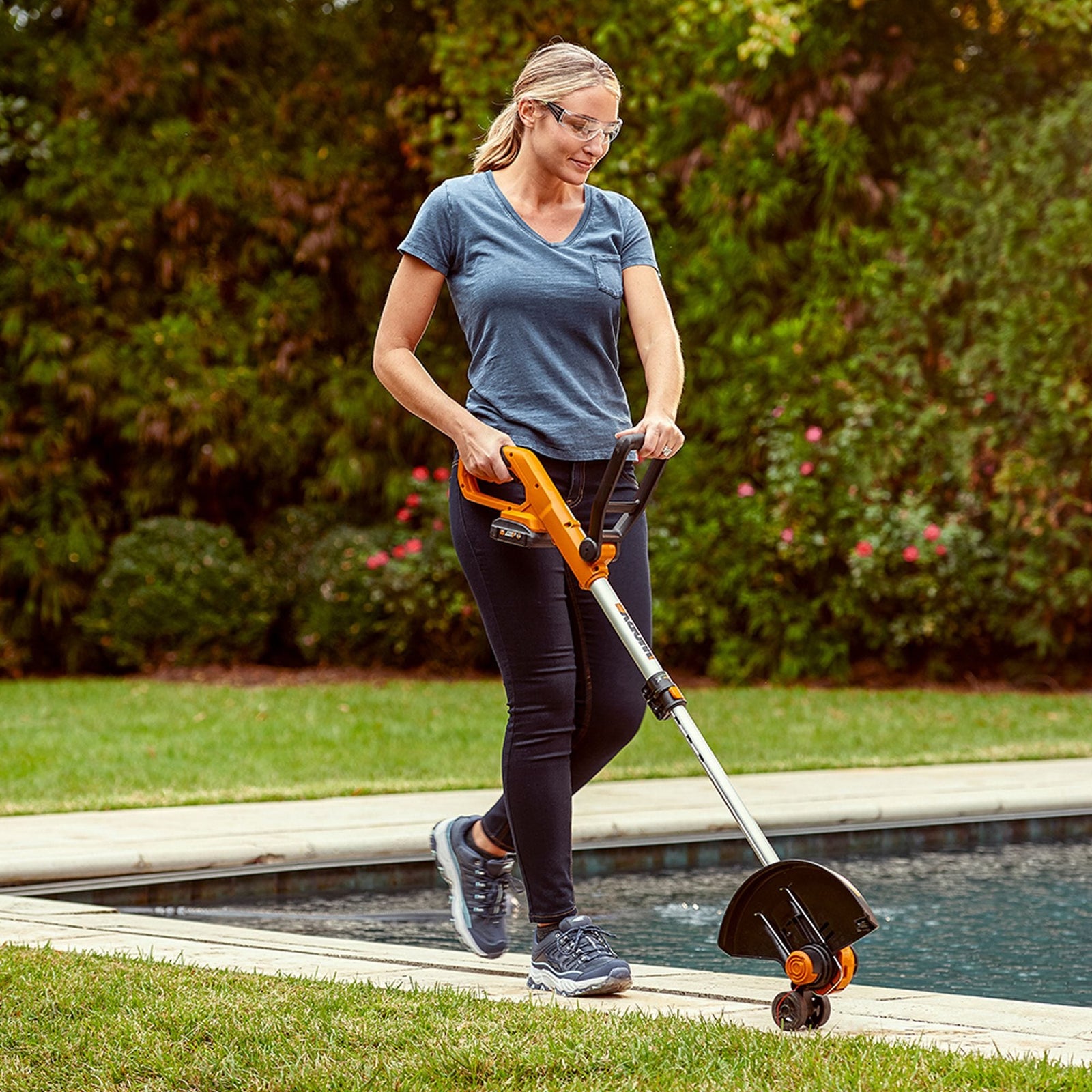 WG929 20V Power Share Cordless Grass Trimmer & Leaf Blower Combo Kit F5M5 - product image 4