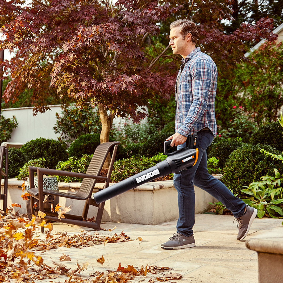 WG929 20V Power Share Cordless Grass Trimmer & Leaf Blower Combo Kit F5M5 - product image 5