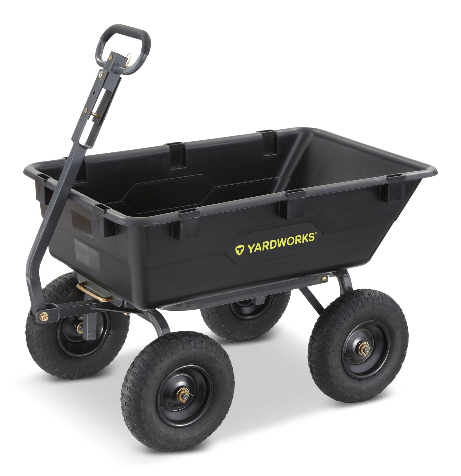 Poly Tray 4-Wheel Garden/Yard Cart, 1200-lb Z7L5 - product image 1