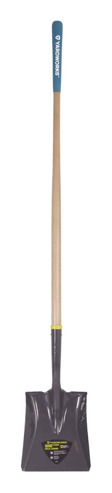 Steel Square-Point Long-Handle Spade Shovel, 60-in Wooden Shaft P4O3 - product image 3