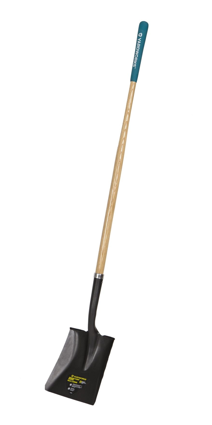 Steel Square-Point Long-Handle Spade Shovel, 60-in Wooden Shaft B1X0 - product image 4