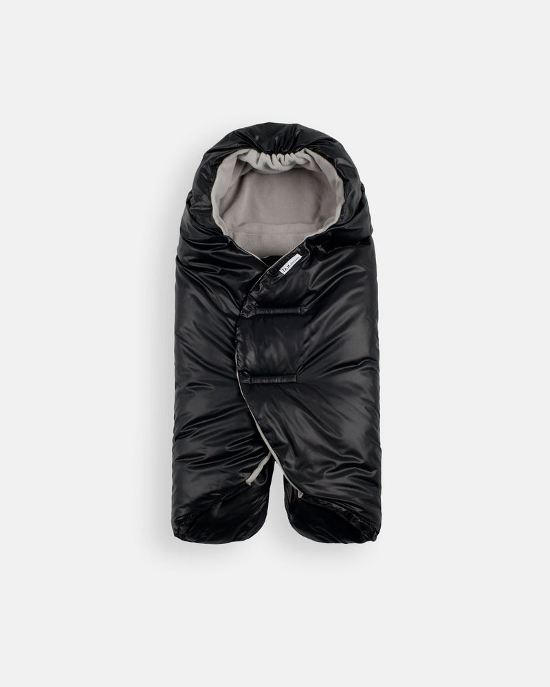 7AM Enfant Nido Fleece Lining Infant Wrap, Black G4B4