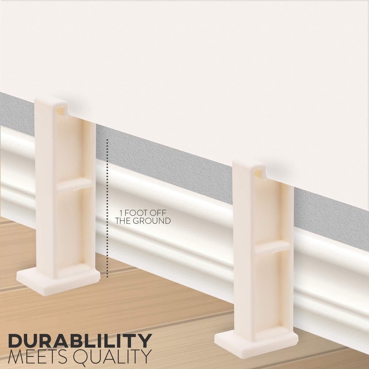 Heater Ezymount Drill-Less Mounting System, White H3T6 - product image 3