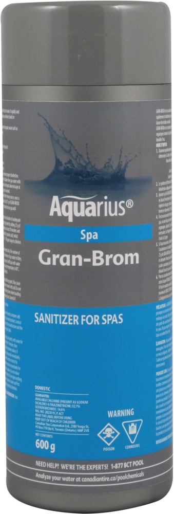 Gran-Brom, Sanitizer for Spa, 600-g P0T3