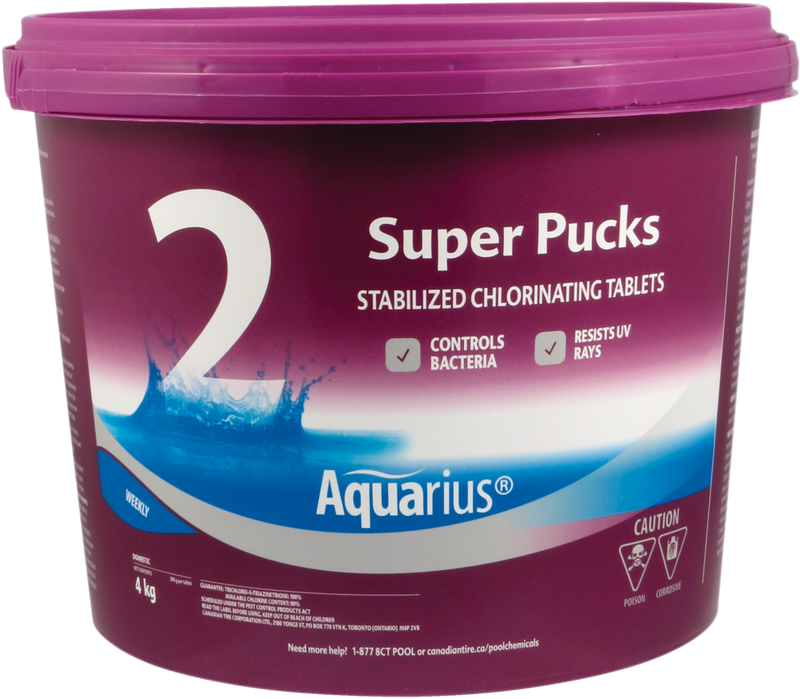 Step 2 Super Pucks Water Stabilized Chlorinating Tablets, 4-kg Y0F5