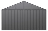 Classic 12x12-ft Charcoal Corrosion-Resistant Metal Shed R1J6 - product image 6