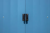 Classic 12x14-ft Blue Grey Corrosion-Resistant Steel Shed V9M1 - product image 8
