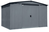 Classic Galvanized Steel Storage Shed, Charcoal, 10-ft x 8-ft B5G3 - product image 5