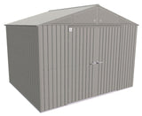 Elite 12x16-ft Cool Grey Corrosion-Resistant Steel Shed X1G9 - product image 1
