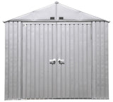 Elite 8x6-ft Corrosion-Resistant Steel Storage Shed Z1N2 - product image 1